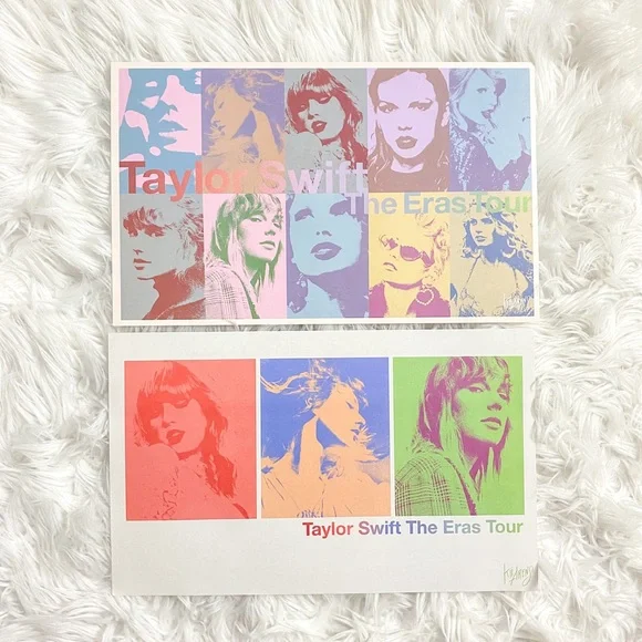 Taylor Swift Set of 4 Posters from The Eras Tour VIP Box (International) - Picture 4 of 6